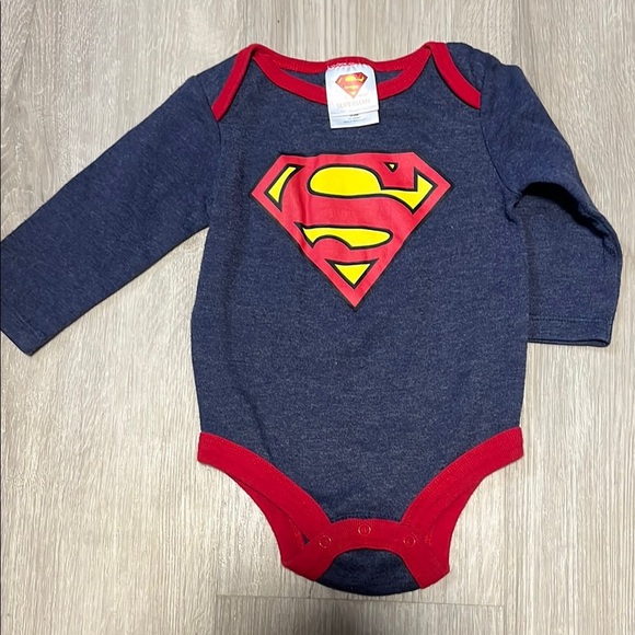 DC Comics Kids One Piece - Blue and Red 6-12M - Picture 1 of 1